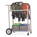 Champion Sports All-Terrain ABS Racket Cart - ABS Plastic - 33" Length x 20" Width x 47" Height - CSIATRCT Product Image 