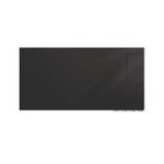 Ghent Magnetic Aria - Horizontal - 72" (6 ft) Width x 48" (4 ft) Height - Black Tempered Glass Surface - GHEARIASM46BK Product Image 