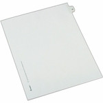 Avery Alllstate Style Individual Legal Dividers - 25 x Divider(s) - Side Tab(s) - 24 - 1 Tab(s)/Set - 8.5" Divider Width x 11" Divider Length Product Image 