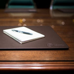 Dacasso Leatherette Top-Rail Conference Pad - Rectangular - 17" Width - DACP3429 Product Image 