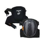 Ergodyne ProFlex 367 Round Cap Lightweight Gel Knee Pads - Black - EGO18467 Product Image 