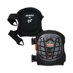 Ergodyne ProFlex 357 Short Cap Lightweight Gel Knee Pads - Black - EGO18457 Product Image 