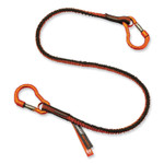 Ergodyne 3110F(x) Tool Lanyard Dual Carabiner - 10lbs - Adjustable - 10 lb Load Capacity - Standard - EGO19822 Product Image 