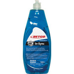 Betco Simplicity In-Sync Dishwashing Liquid - Concentrate - 38 fl oz (1.2 quart) - Fresh Ozonic Scent - Film-free, Rinse-free, Streak-free - Blue Bottle Product Image 