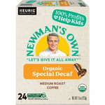 Newman's Own Organics K-Cup, Pod Coffee - Compatible with Keurig Brewer - American - Medium - K-Cup, Pod - Decaf, Special Blend Product Image 