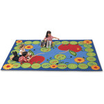 Carpets for Kids Premium ABC Rectangle Caterpillar Rug - 100" Length x 70" Width - CPT2200 Product Image 
