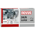 Novus 24/6 Super Premium Staples - 15/64" Leg - DAH0400026 Product Image 