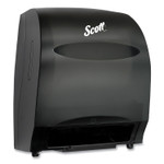 Scott Essential Electronic Hard Roll Towel Dispenser, 12.7 x 9.57 x 15.76, Black Product Image 