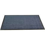 Floortex Doortex Advantagemat Blue Door Mat - 36" x 60" - 60" Length x 36" Width x 0.250" Depth - Rectangular - FLRFR49150DCBLV Product Image 