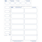 Avery Big Tab Printable White Label Dividers - 8 x Divider(s) - (AVE14437) Product Image 