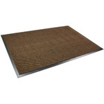 Floortex Doortex Advantagemat Brown Door Mat - 32" x 48" - 48" Length x 32" Width x 0.250" Depth x 0.250" Thickness - Rectangular - FLRFR48120DCBR Product Image 