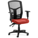 Lorell Ergomesh Executive High-Back Swivel Mesh Chair Product Image 