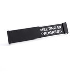 Seco Door Sign - Print/Message "Vacant" , "Meeting In Progress" - (SSCOF139255X52) Product Image 