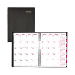 Brownline CoilPro Monthly Planner (14 Months) , 11" x 8-1/2" , English, Black - Julian Dates - Monthly - 14 Month - December 2025 to January 2027 Product Image 