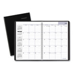 DayMinder Monthly Planner, Academic Year, Ruled Blocks, 12 x 8, Black Cover, 14-Month: July 2025 to Aug 2026 Product Image 