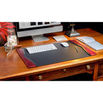 Dacasso Leather Side-Rail Desk Pad - Rectangular - 25.5" Width x 17.25000" Depth - DACP7002 Product Image 