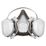 3M Half Facepiece Disposable Respirator Assembly, Large (MMM53P71) View Product Image