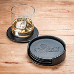 Dacasso Coaster with Holder - 4 Coaster of 4" Diameter - Circle - DACA1045 Product Image 