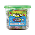 Green Rabbit Sour Punch Twists - Fruit, Cherry, Watermelon, Apple, Blueberry - GRR20916848 Product Image 