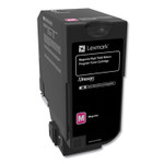 Lexmark 84C1HM0 Return Program Unison High-Yield Toner, 16,000 Page-Yield, Magenta (LEX84C1HM0) View Product Image