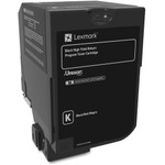 Lexmark Unison Original High Yield Laser Toner Cartridge - Black - 1 Each - (LEX84C1HK0) Product Image 
