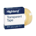 Highland Transparent Tape, 1" Core, 0.75" x 36 yds, Clear (MMM5910341296) View Product Image