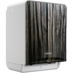 Kimberly-Clark Professional ICON Auto Roll Towel Dispenser - Touchless Dispenser - 16.5" Height x 12.4" Width x 10.2" Depth - Ebony Woodgrain - KCC58750 Product Image 
