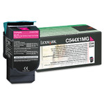 Lexmark C544X1MG Return Program Extra High-Yield Toner, 4,000 Page-Yield, Magenta (LEXC544X1MG) View Product Image