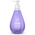 Method Gel Hand Soap - French Lavender Scent - 12 fl oz - Pump Bottle Dispenser - Bacteria Remover - Hand - (MTH00031CT) Product Image 