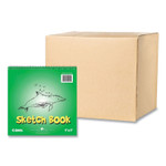 Roaring Spring Kid's Spiral Art Sketch Book - 40 Sheets - 80 Pages - Plain - Spiral Bound - Plain Front Ruling - 20 lb Basis Weight - ROA52509CS Product Image 