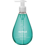 Method Gel Hand Soap - Waterfall Scent - 12 fl oz - Pump Bottle Dispenser - Hand - Aqua - (MTH00379) Product Image 