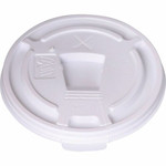 Genuine Joe Plastic Lids with Reclosable Slot - GJO222064 Product Image 