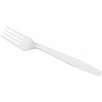 Karat Wrapped Fork, Heavy-Weight/White - KRTU3530W Product Image 