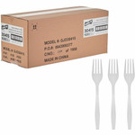 Genuine Joe Heavy-Weight Polypropylene Cutlery - GJO30415 Product Image 