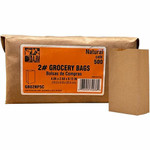 AJM #2 Kraft Paper Grocery Bags - AJMGB02NP5CES Product Image 