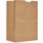 AJM 1/6 BBL #52 Kraft Paper Grocery Sacks - AJMGS52NP5CES Product Image 