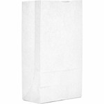 AJM #12 White Paper Grocery Bags - AJMWB12NP5CES Product Image 