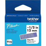 Brother P-touch BTAG-F35 White on Purple Label Tape - BRTBTAGF35 Product Image 