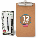 Officemate Memo/Receipt-Sized Clipboards with Zebra Pens - OIC83157 Product Image 