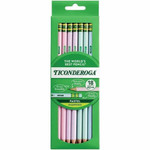 Ticonderoga Pastel Wood-Cased No. 2 Pencils - DIXX137180001 Product Image 
