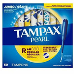 Tampax Pearl Regular Tampons - PGC71898 Product Image 