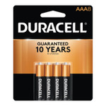 DURACELL - COPPERTOP ALKALINE BATTERIES  AAA  8/PK  - 243-MN2400B8Z (8 EA = 1 CD) Product Image 