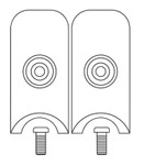 TW A-532-1P (2/PK) INSULATOR9910-2102 - 358-9910-2102 Product Image 