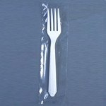 FORKS PLASTIC TYPE III HVY DTY INDIVID WRAPPED WHT 5-5/16 - 7340013795524 Product Image 