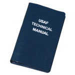 SIX-RING FLEXIBLE USAF TECH MANUAL BLUE POCKET 1.5" CAPAC - 7510002414958 Product Image 