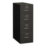 HON 310 Series Vertical File, 4 Legal-Size File Drawers, Charcoal, 18.25" x 26.5" x 52" (HON314CPS) View Product Image