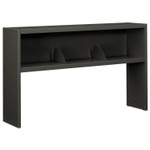 HON 38000 Series Stack On Open Shelf Hutch, 60w x 13.5d x 34.75h, Charcoal (HON386560NS) View Product Image