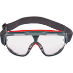 3M GoggleGear 500 Series Scotchgard Anti-Fog Goggles - Recommended for: Eye - Splash, Ultraviolet Protection - Gray Product Image 