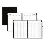 Blue Sky Aligned Weekly/Monthly Appointment Planner, 11 x 8.5, Black Cover, 12-Month (Jan to Dec): 2024 Product Image 
