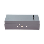 CONTROLTEK Steel Bond Box, 1 Compartment, 10.4 x 5.4 x 3.1, Gray Product Image 